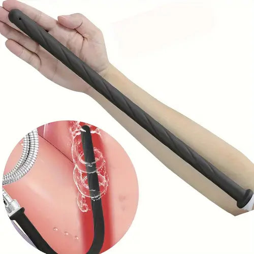 4-Hole Silicone Enema Syringe Anal Shower Cleaning Head Douche Nozzle