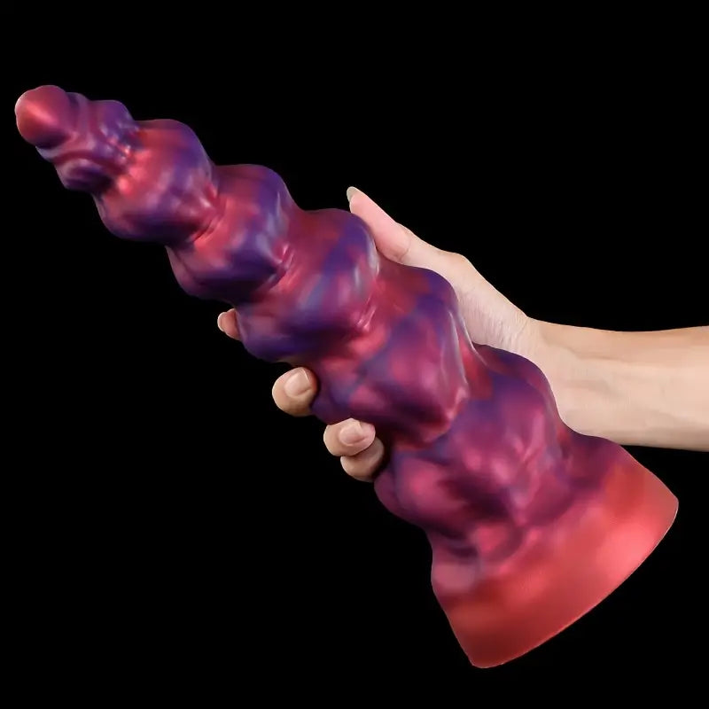 Ultra-soft Liquid Silicone Dildo Large Girth Silicone Anal Plug For G-spot
