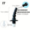 Silicone Enema Kit Non-Electric Colonial Irrigation Set Anal Care Washer