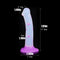 Luminous Liquid Silicone Anal Plug Tentacle Design Prostate Massager