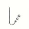 Metal Anal Hook Small Medium Large 3 Balls Head Butt Plug Hook Dilator
