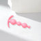Plastic Butt Plug Anal Trainer G-spot Prostate Stimulators With Pull Handles