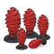 Flexible Silicone Conch Anal Plug Bendable Wistable For Stimulation