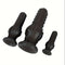 Soft Silicone Butt Plug With Strong Suction Cup Massage Particles For Male