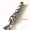 Rear Pleasure SM Massager Anal Stimulation Metal G-Spot Massage Wand