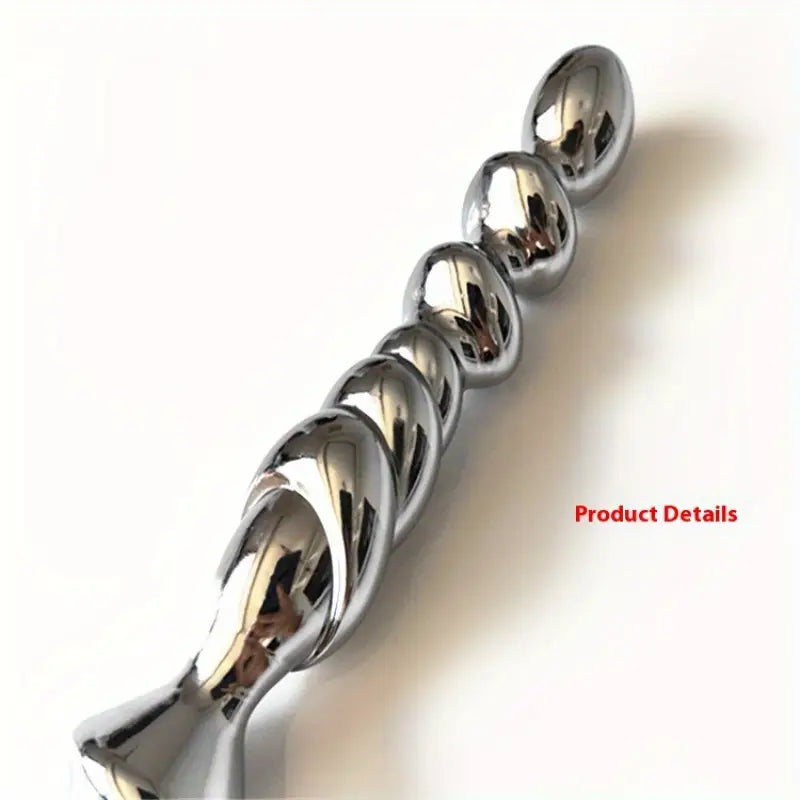 Rear Pleasure SM Massager Anal Stimulation Metal G-Spot Massage Wand