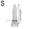 Super Large Anal Plug With Suction Cup PVC Soft Flexible Anal Toy