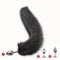 Detachable Faux Fur Fox Tail Metal Anal Plug Role-playing Anal Sex Toy