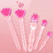 Heart-Shaped Glass Crystal Dildo Anal Plug With Beads Erotic Toy For Men
