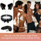 5/3/2pcs Fox Tail Butt Plug With Ear Headband Metal Butt Plug Role Play