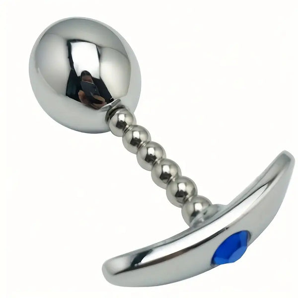 Metal Butt Plug Single Ball Butt Plug Anchor Type T-Shaped Base Base