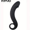 6.88in Black Curved Dildo For Women Clitoris Stimulator Erotic Sex Toy