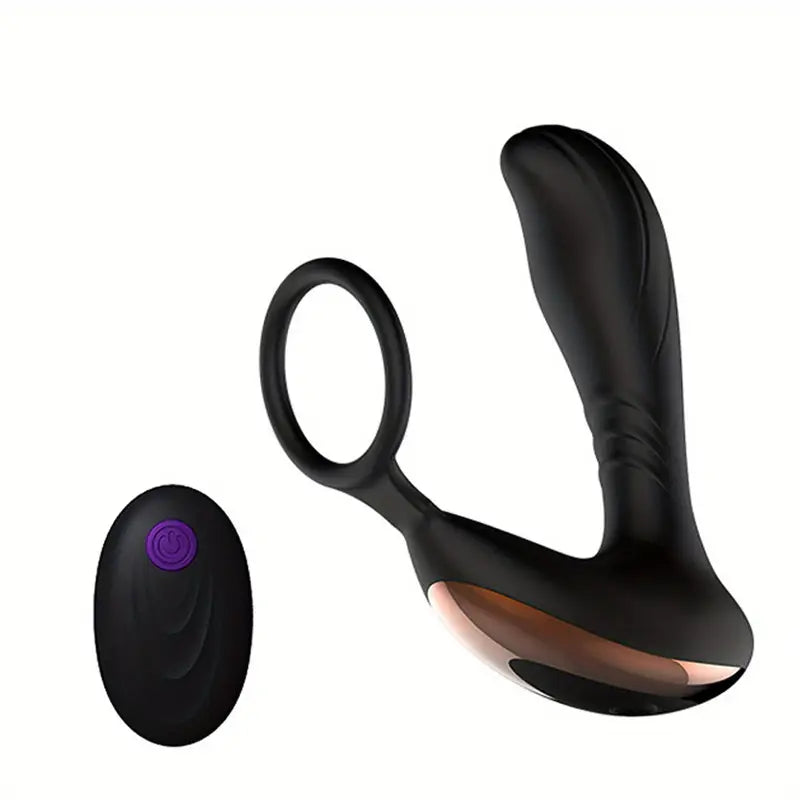 Thrusting Vibrating Butt Plug Anal Vibrator Remote Sex Toy Prostate Massager