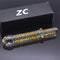 Golden Pattern Glass Dildo Handheld Anal Plug Sex Toy For Men