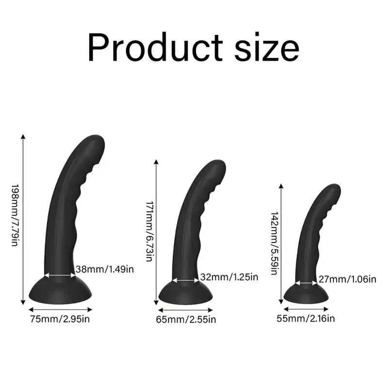 Silicone Anal Plug For Men And Women Soft Non-Slip Raining Plug