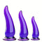 Clear TPR Anal Plug Trainer With Strong Suction Cup Body-Safe Erotic Toy