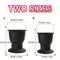 Unisex Soft Silicone Anal Plug Toy Anus Dilator For Stimulation Massager