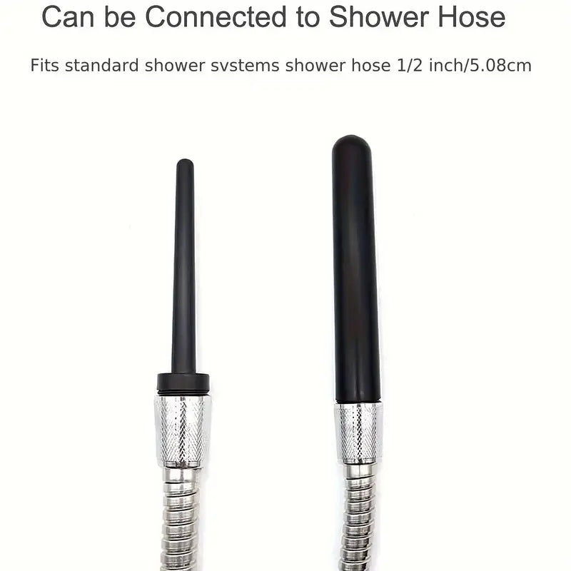 Handheld Enema Shower System Water Control Valve Portable Cleaning Kit