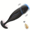 Vibrating Butt Plug Flexible Silicone 10 Vibration Modes Bullet Vibrator