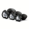 Jeweled Anal Training Set Metal Butt Plug Adult Trainer With Crystal Diamond