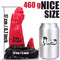Ultra-Soft Liquid Silicone Monster Butt Plug with Powerful Suction Cup