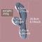 Unisex Solid Soft Silicone Anal Plug Toy Masturbator Anus Dilator Massager