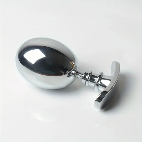 Premium Heavy Duty Metal Butt Plug Detachable G-Spot AV Massage Stick