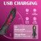 Thrusting Anal Vibrator 5-in-1 Vibrating Anal Plug Dildo Shaped Vibrator