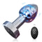 Remote-Controlled Vibrating Metal Anal Plug Couples Flirting Adult Sex Toy