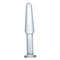SM Training Anal Plug G-spot Prostate Massager Clear Stopper Adult Toy