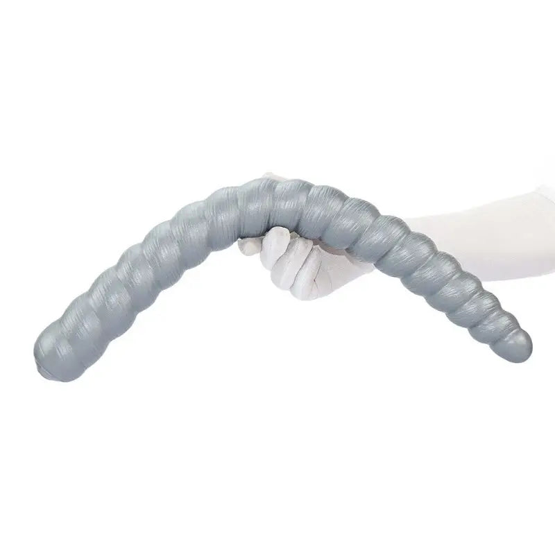 Extra Large Ribbed Anal Plug Deep Insert For Men Women Intimate Play