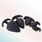 5pcs Butt Plug Set Anal Plug Training Kit Prostate Massager Male Adult Toy