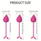 Skin-Friendly Realistic Tightening Training 3-Pack Silicone Anal Sex Toy
