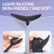Black Silicone Butt Plug Gravity Anal Training Piston For Anal Vagina Sex