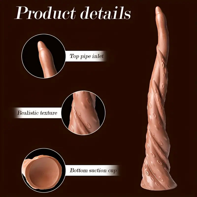 17 Inch TPR Real Touch Soft Dildo Extra Long Giant Monster Animal Dildo