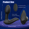 9 Vibrating Rotating Silicone Remote Control Butt Plug For Couples Sex