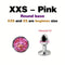 BDSM Metal Anal Plug With Gem Base For Beginner To Expert G-spot