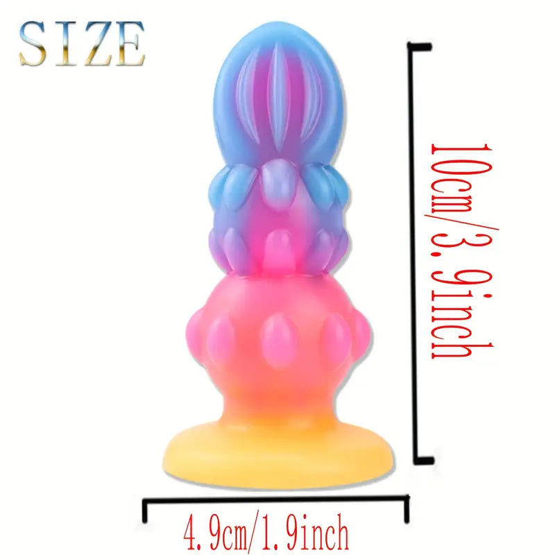 Silicone Butt Plug Soft Female & Male Luminous Luxury Butt Plug Dildo Trainer