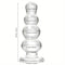 SM Glass Anal Plug Self-Wrist Massager Intimate Couple Play Toy