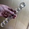 Premium Glass Dildo Anal Beads Butt Plug For Couples Adult Sex Toy