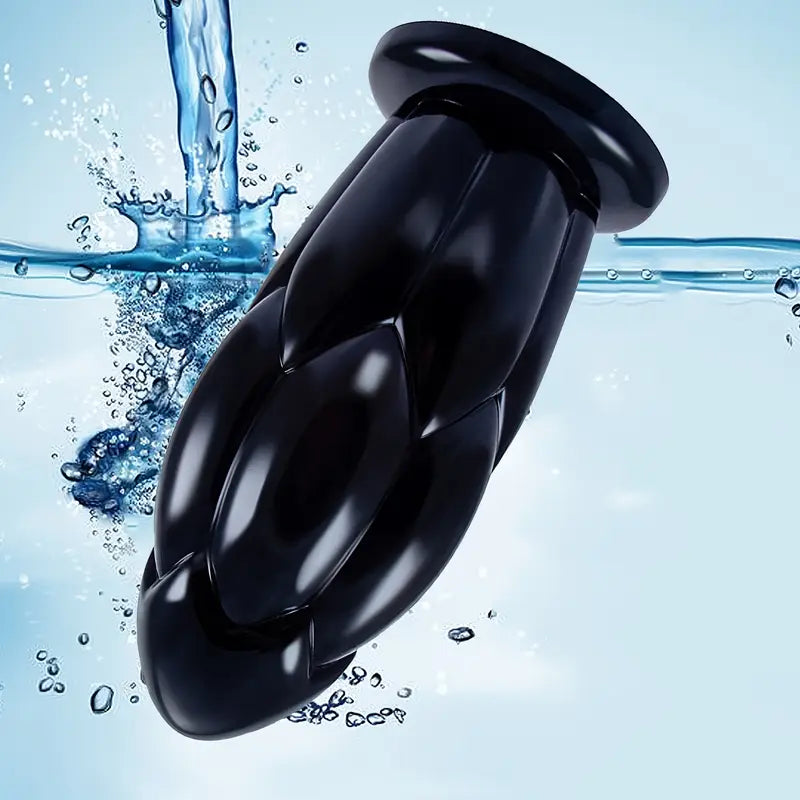 PVC Huge Anal Plug Toy With Suction Cup Realistic Giant Butt Plug PVC Huge Anal Plug Toy With Suction Cup Realistic Giant Butt Plug