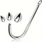 Metal Anal Hook Small Medium Large 3 Balls Head Butt Plug Hook Dilator