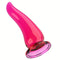 Clear TPR Anal Plug Trainer With Strong Suction Cup Body-Safe Erotic Toy