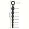 Unisex Premium Silicone Anal Plug With Beaded Ring Design For Stimulation