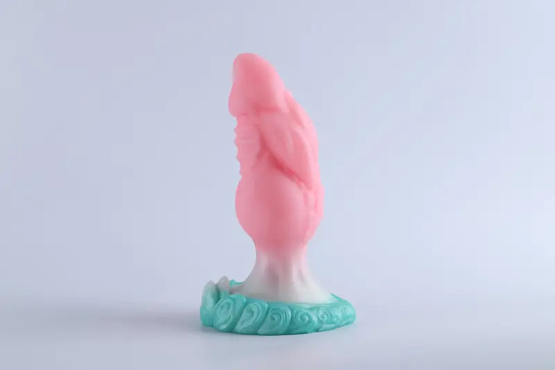 7.09in Monster Fantasy Thick Knot Dragon Silicone Dildo With Suction Cup