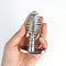 Stainless Steel Anal Plug Ribbed Stopper Design Hollow Metal Butt Plug