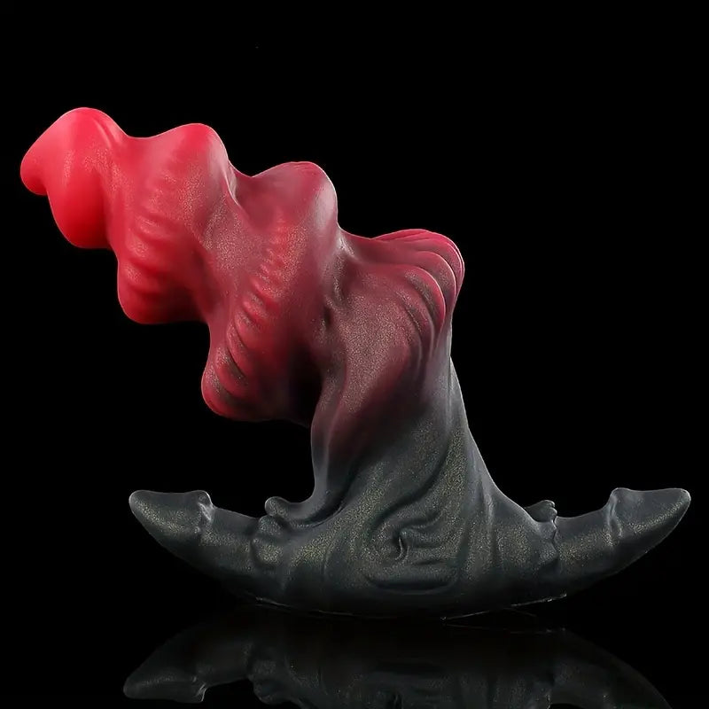 Liquid Silicone Anal Plug Wearable Thread Melange Spin Prostate Massager