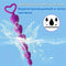 Mini Heart Shaped Anal Plug Vaginal Pull Beads Silicone Soft Butt Plug