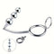 Multifunctional Metal Anal Plug Penis Ring Set Non-Latex Anal Sex Toy