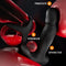 Unisex Black USB Charging Anal Plug Massager Toy Sex Toy Anus Dilator